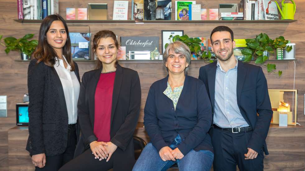 Mehak Mumtaz, Joana Paiva, Paula Sampaio e Luís Valente são os fundadores da iLoF