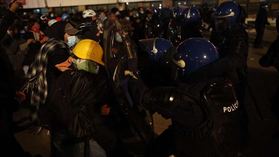 Porto intervenção policial 24/25 outubro