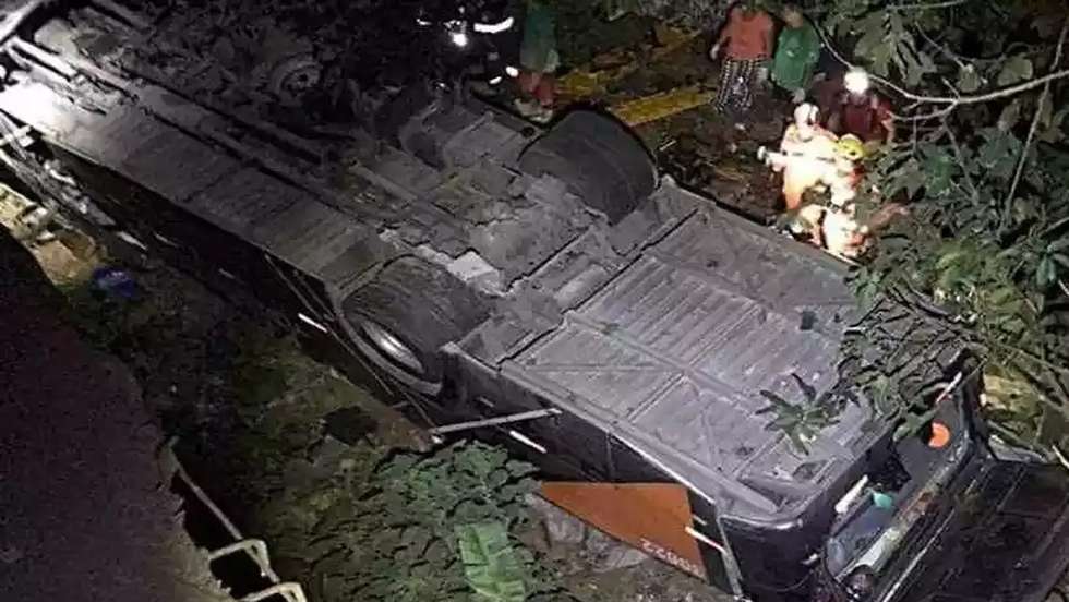 Acidente de autocarro com equipa de futebol em Minas Gerais