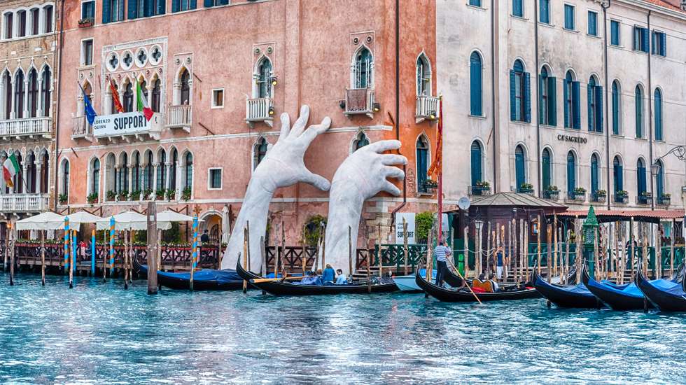 Monumento na cidade italiana de Veneza