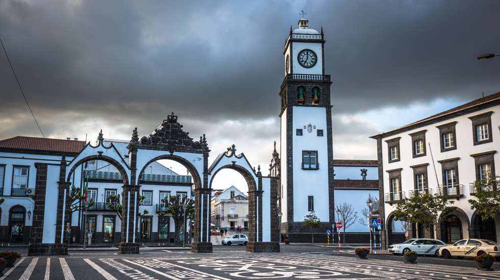 Ponta Delgada, Azores, Portugal - April 20, 2015