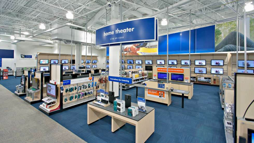 interior of Best Buy