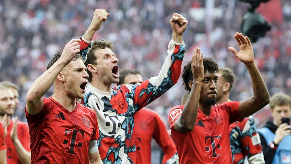 A equipa de Munique sagrou-se campeã pela 34.ª vez