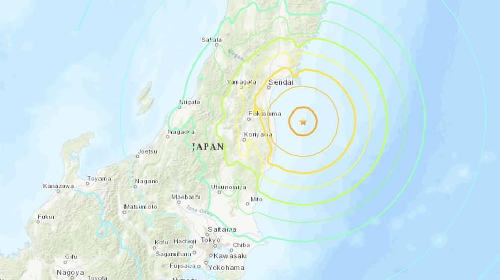 sismo Japão