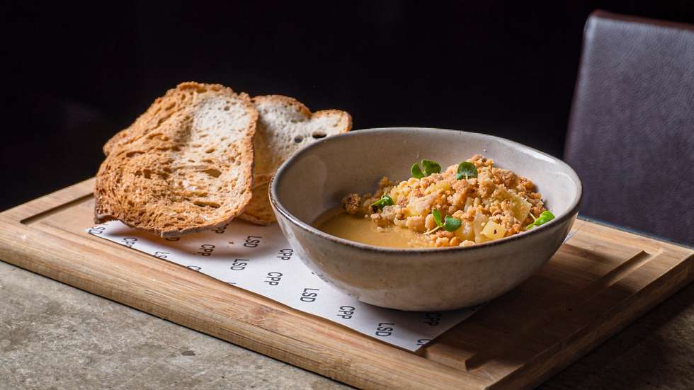 Uma das sugestões da carta de inverno do LSD é o parfait de foie gras com Porto Branco