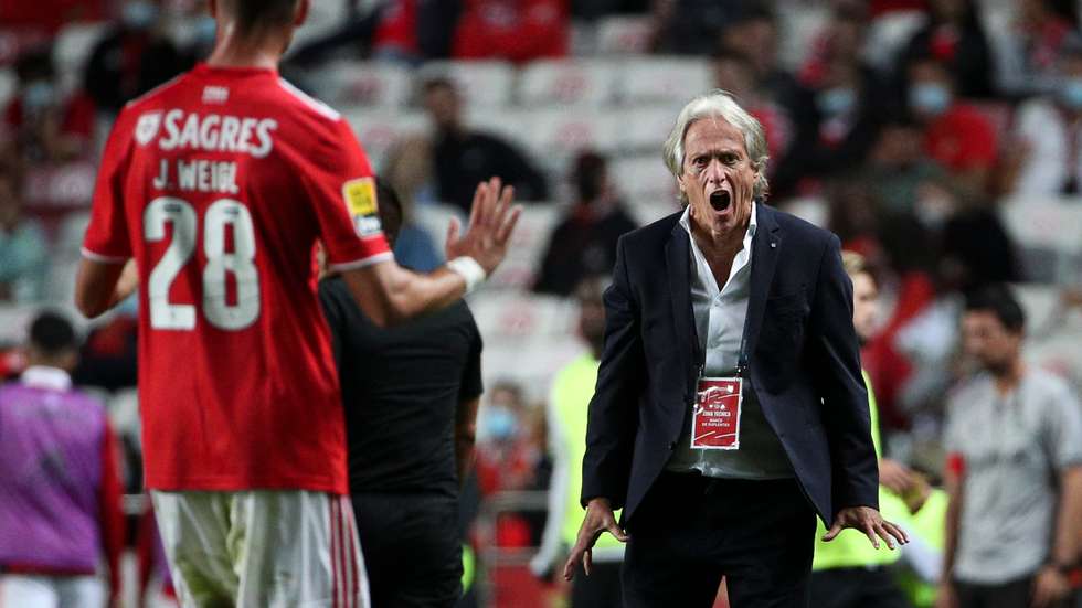 Jorge Jesus não gostou de alguns momentos depois do 3-1 em que a equipa encarnada não conseguiu gerir os momentos do jogo