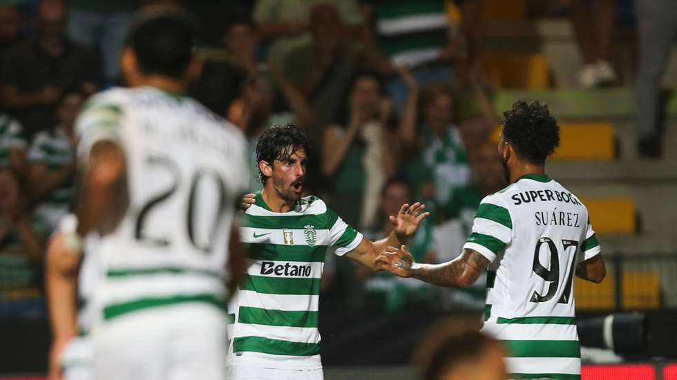 Trincão, Suárez, Sporting