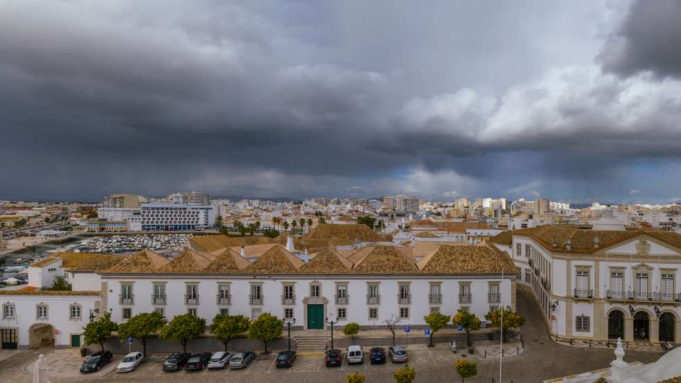 Parte da Cidade Velha de Faro