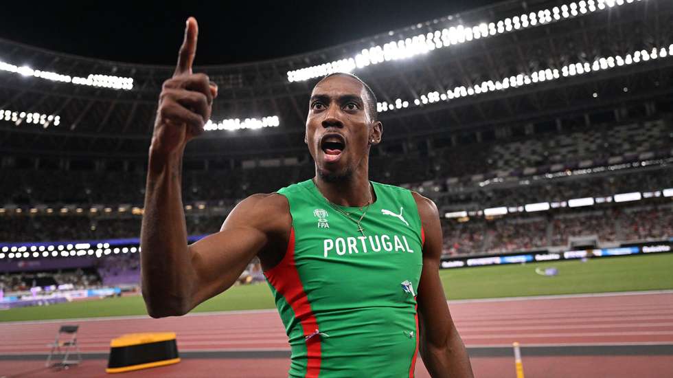 Pedro Pablo Pichardo perdeu a liderança na parte final do concurso mas tinha ainda uma tentativa onde fez 17,91 e perguntou às bancadas "Quem é o melhor?"