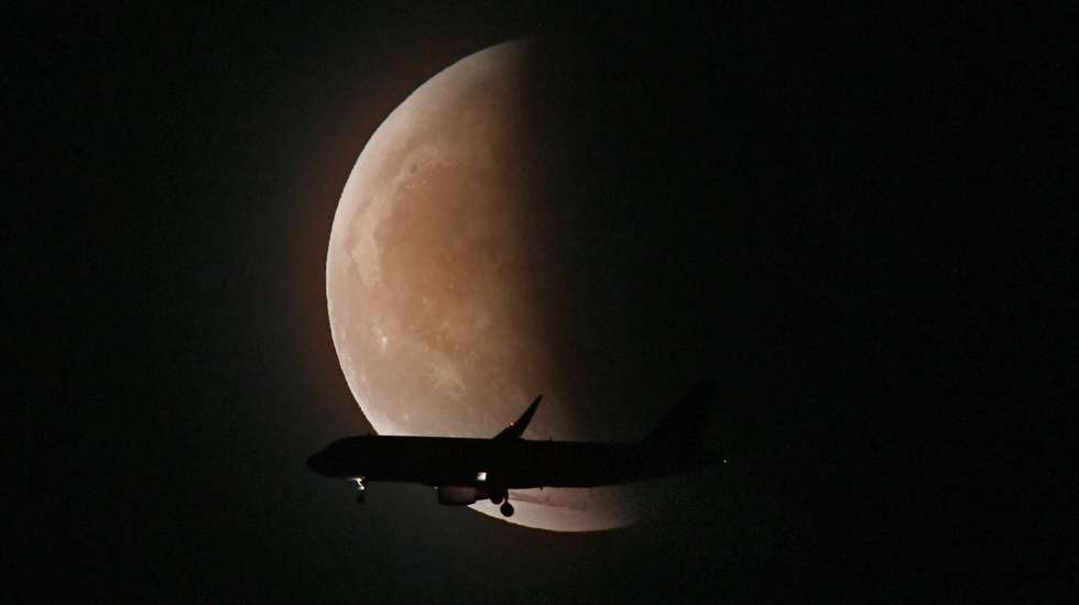 Total Lunar Eclipse In China