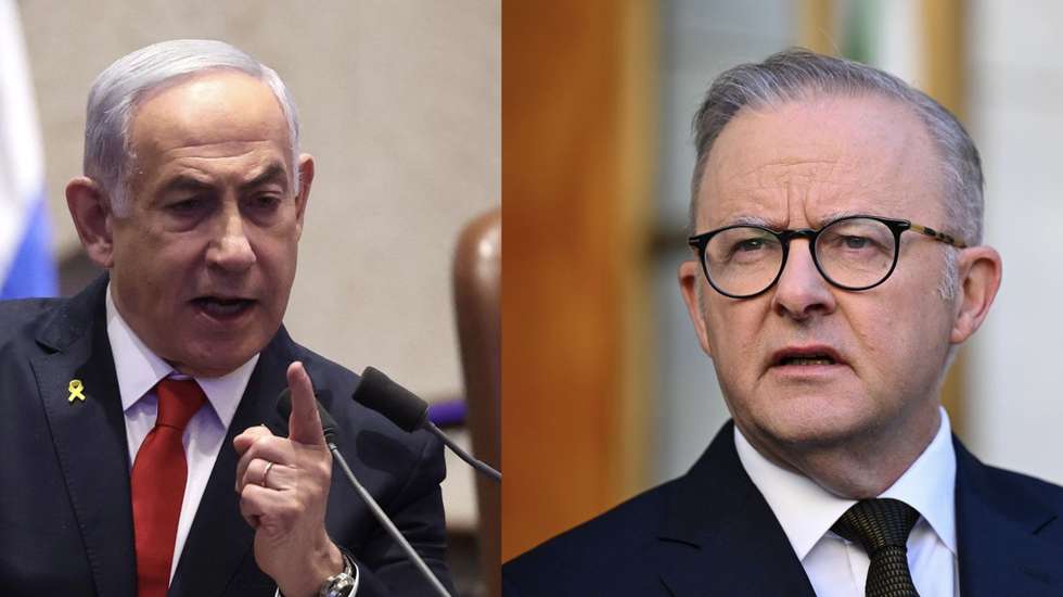 Netanyahu e Anthony Albanese