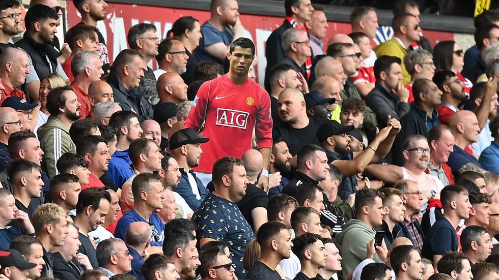 Cristiano Ronaldo "esteve" em Old Trafford