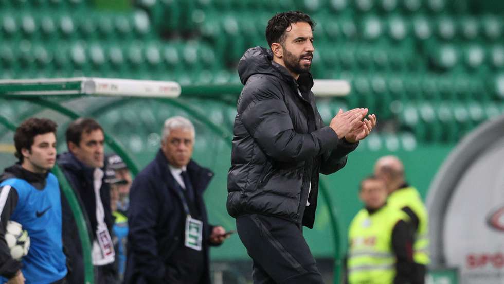 O treinador dos leões destacou a exibição positiva de Mateus Fernandes, que se estreou a titular