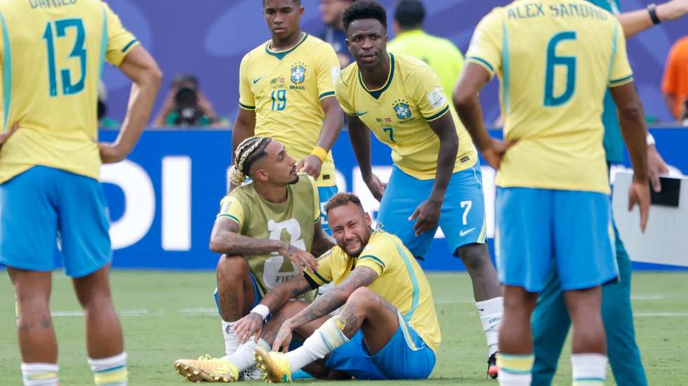 O último jogo de Neymar pelo Brasil foi diante da Noruega, contra quem marcou um golo, insuficiente para evitar a eliminação do 'escrete' do Mundial-2026 nos oitavos de final