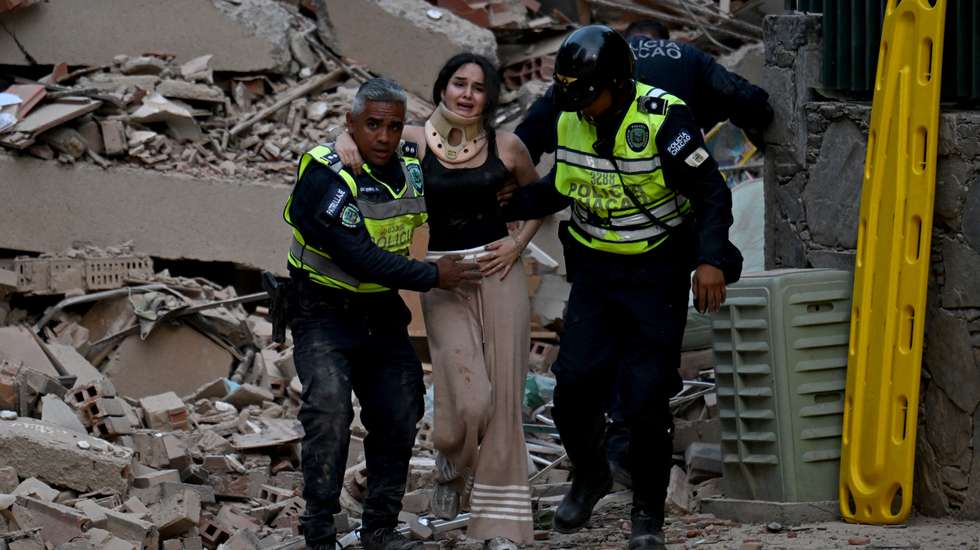 Sismo na Venezuela, resgate