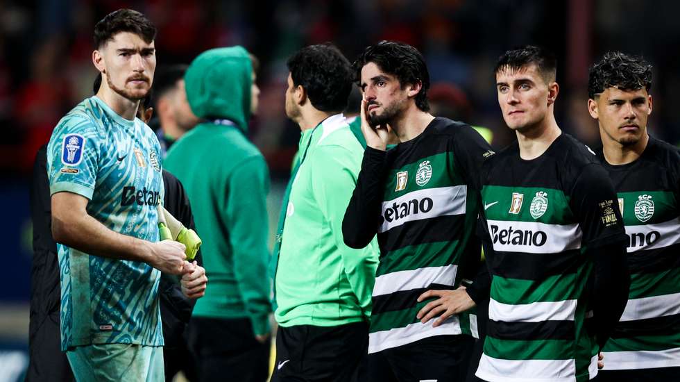Francisco Trincão falhou a 14.ª tentativa no desempate por grandes penalidades e Sporting perdeu terceira decisão seguida depois da Taça de Portugal e da Supertaça