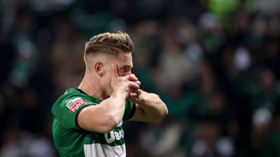 O sueco de 25 anos chegou ao Sporting no verão, vindo do Coventry