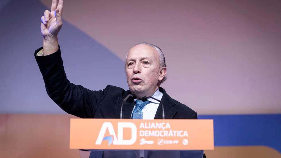 Santana Lopes participou na Convenção da AD este domingo.