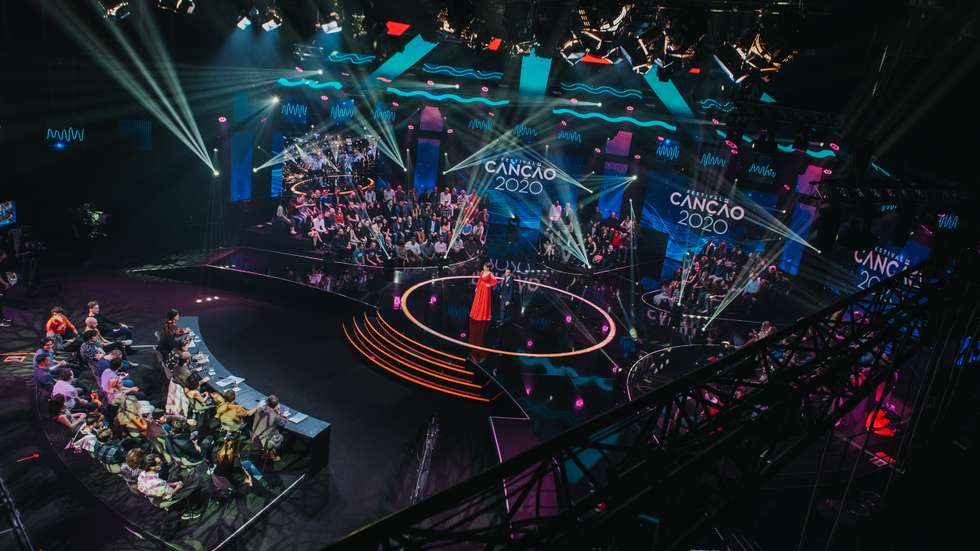O Festival da Canção voltou este ano a ter público em estúdio. No ano passado, devido à pandemia do coronavírus, o evento musical decorreu sem espectadores no estúdio da RTP