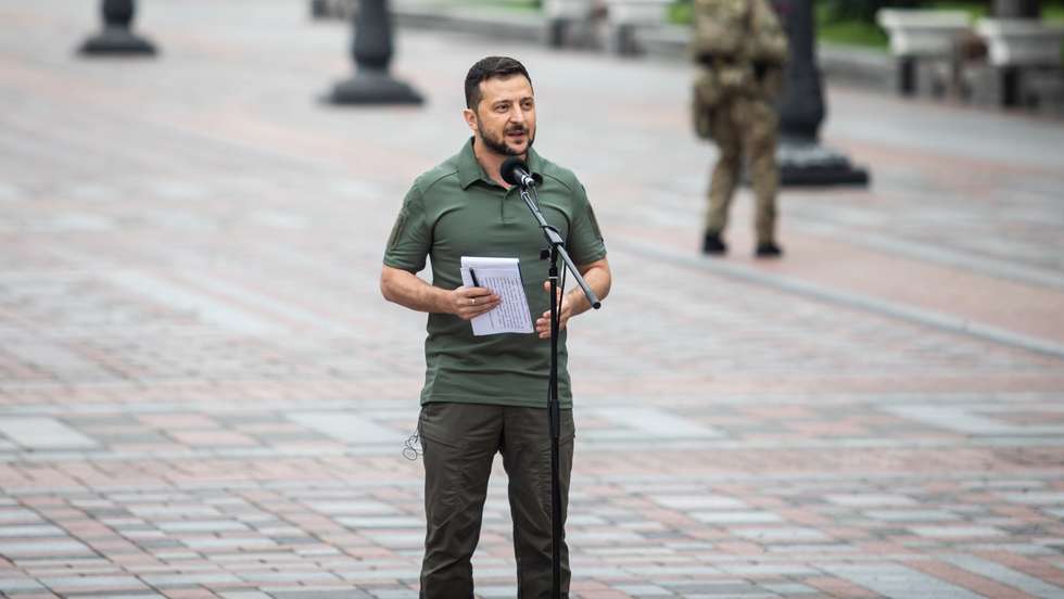 Meeting of Volodymyr Zelenskyi and Ursula von der Leyen in Kyiv