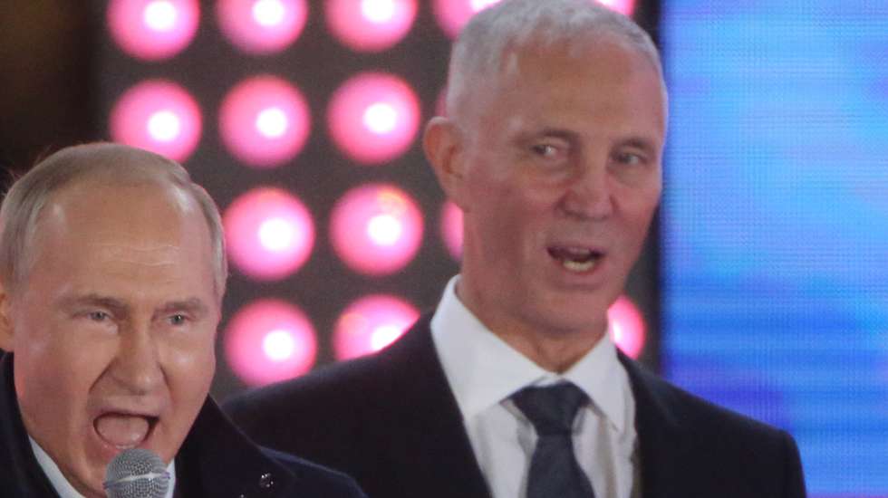 Russian President Vladimir Putin Hosts Ceremony With Separatist Leaders Of Ukrainian Regions After Referendum