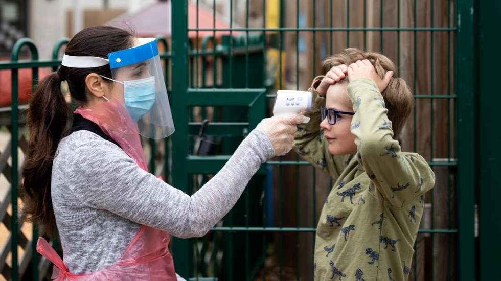 UK Primary Schools Welcome Back Some Pupils As Lockdown Eases