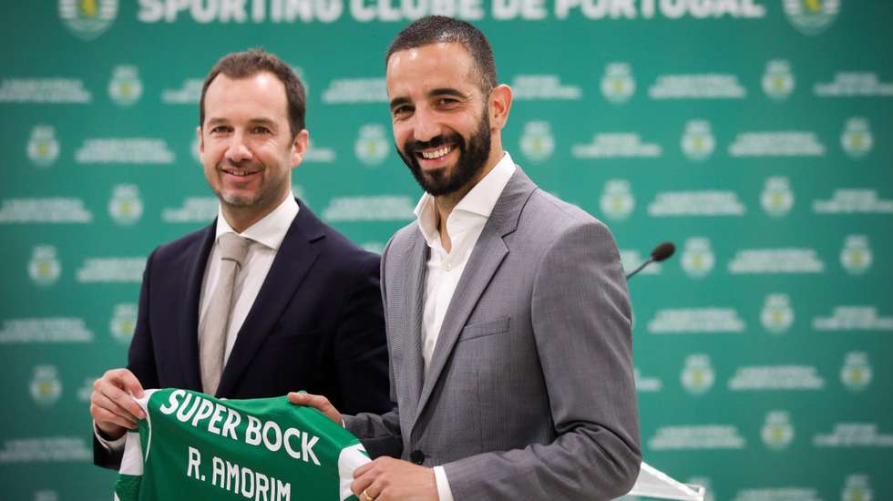 Rúben Amorim foi apresentado em Alvalade a 5 de março de 2020, naquela que foi a maior transferência de um treinador em Portugal