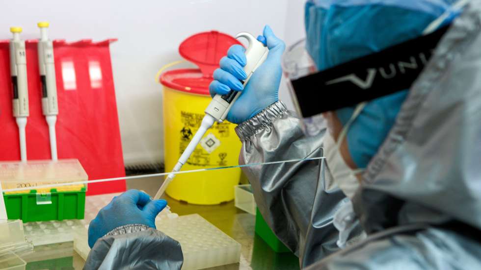 Zakarpattia laboratory conducts RT-PCR tests for COVID-19