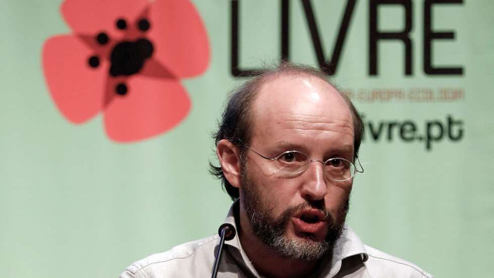 O coordenador do LIVRE, Rui Tavares