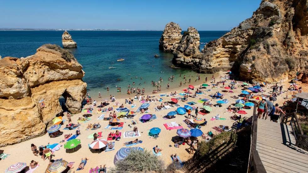 Beach life in the Algarve