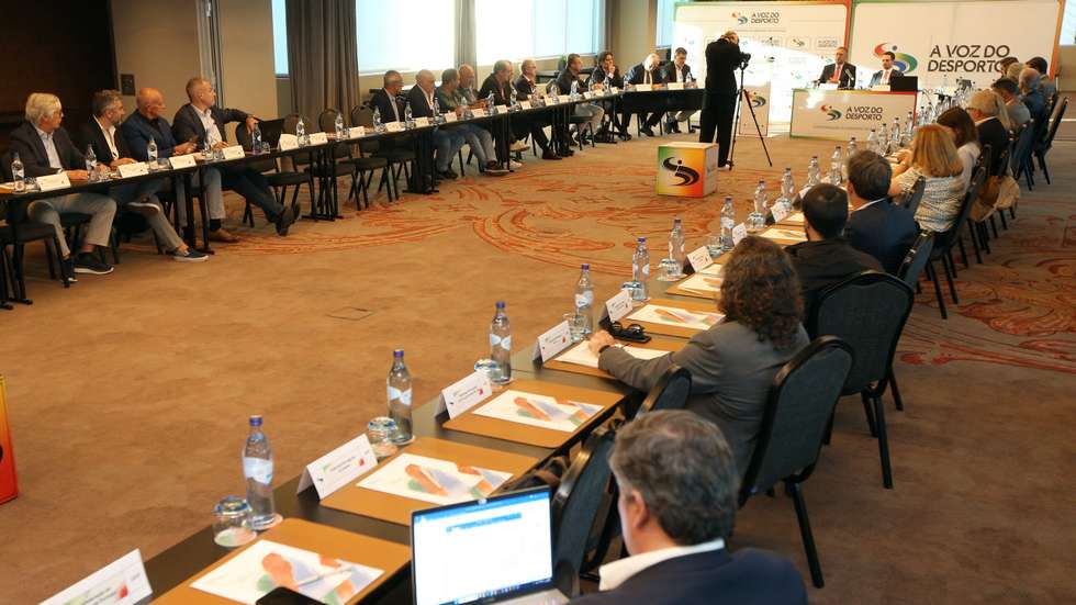 Cimeira de Presidentes de Federações Desportivas, realizada pela Confederação do Desporto de Portugal (CDP), esta quarta-feira, dia 24 de setembro de 2025