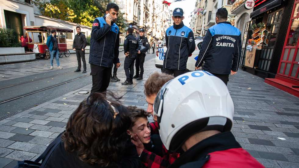 Explosion Near Taksim Square In Istanbul