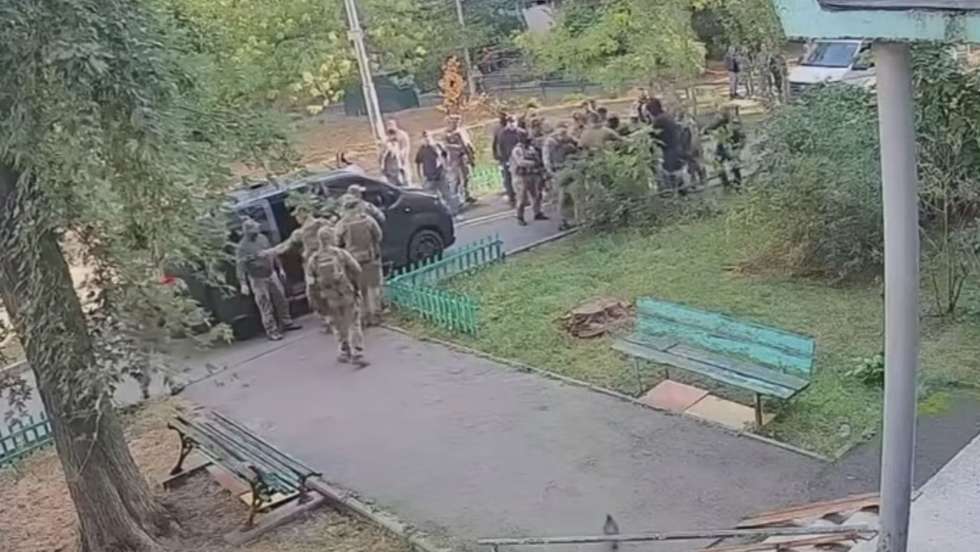Operação anti-terrorista em Kiev