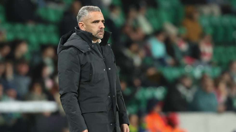 O treinador leonino fez várias alterações ao onze inicial para a Taça de Portugal