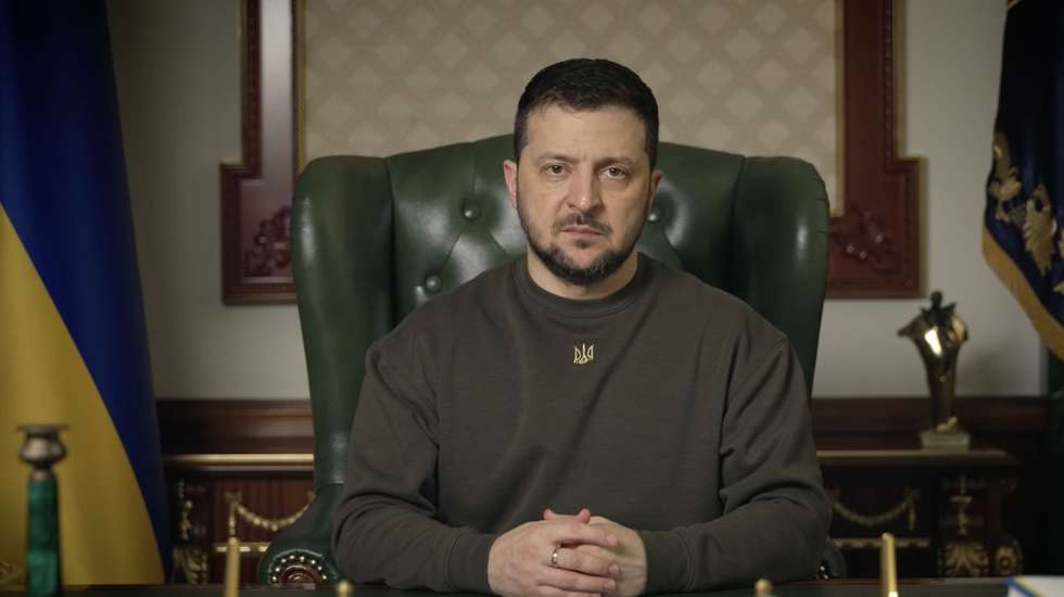 Presidente da Ucrânia, Volodymyr Zelensky