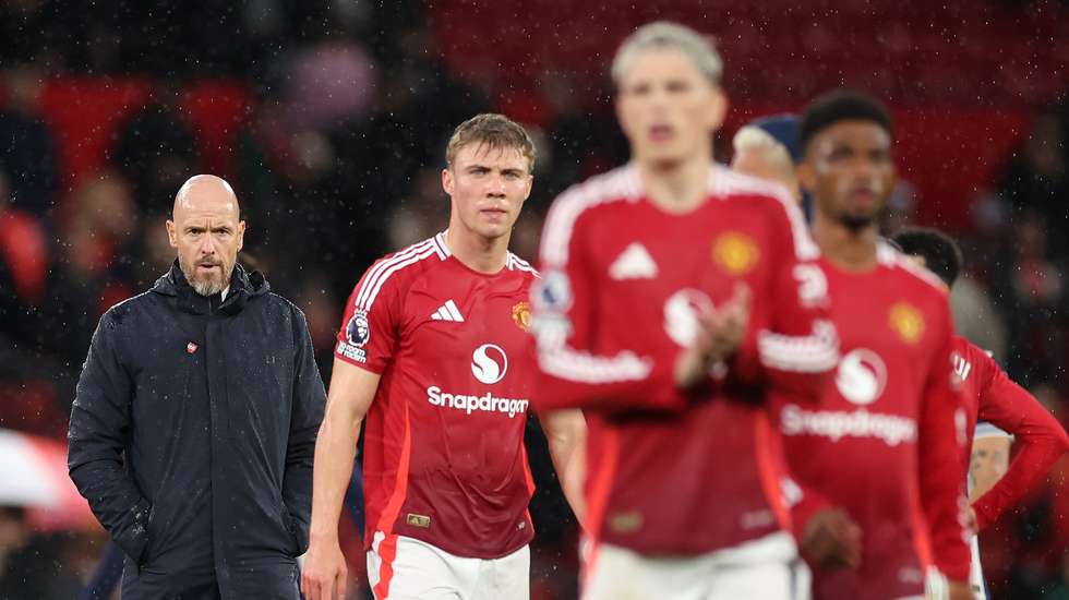 Erik ten Hag chegou ao Manchester United em 2022 e depois de cinco anos no Ajax