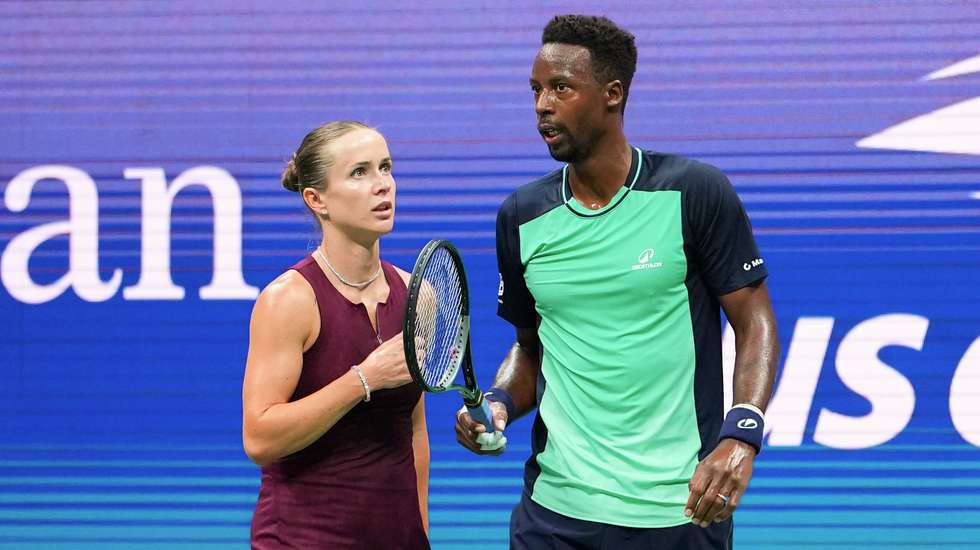 Os dois tenistas formaram dupla de pares mistos no último US Open, em setembro
