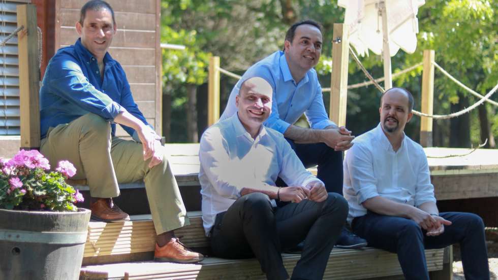 Pedro Borges (Founder & COO), Jorge Silva (Founder & CCO), Ricardo Costa (Founder & CEO), João Cerdeira (CTO)