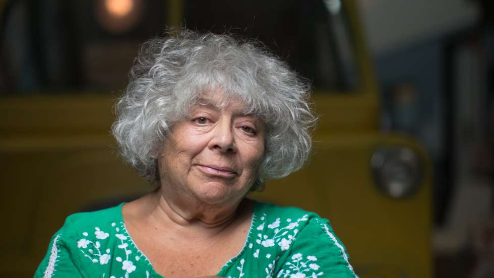 Portrait of Miriam Margoyles, British-Australian actress, Melbourne, 2018