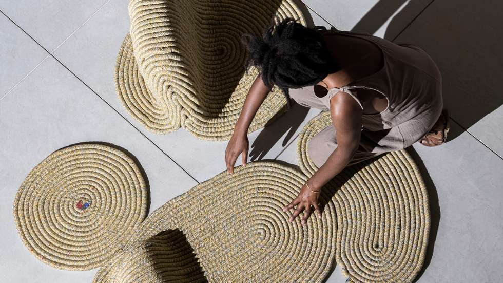 Eneida L. Tavares, uma das designers do coletivo Sotaque, que abre a primeira exposição nesta edição da Lisbon Design Week