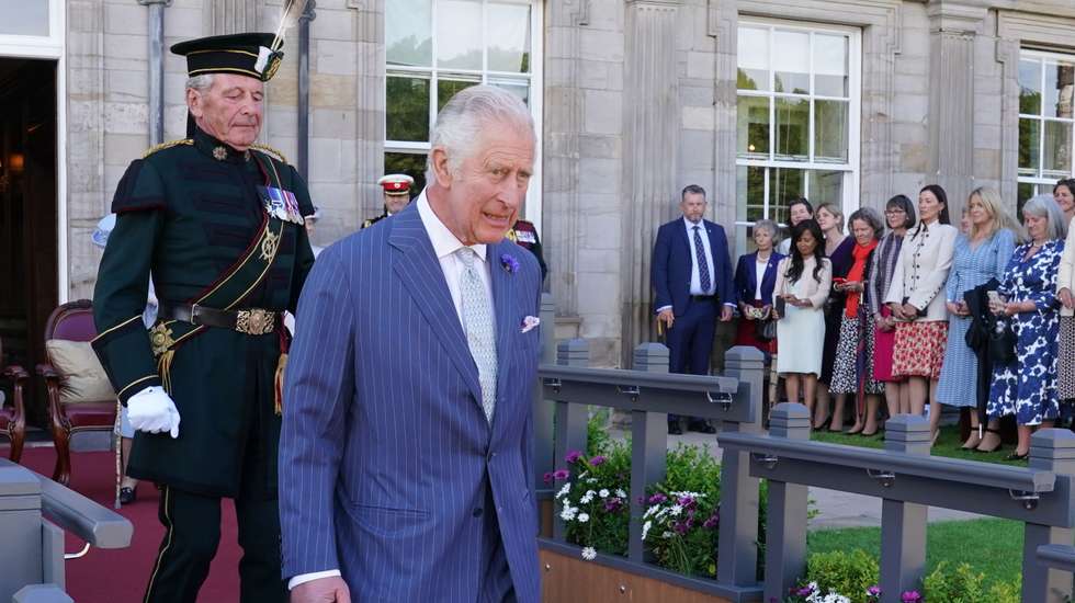 The Royal Family Visit Scotland - The Queen's Body Guard For Scotland Reddendo Parade