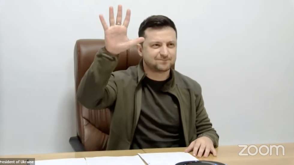 Ukrainian President Volodymyr Zelenskyy