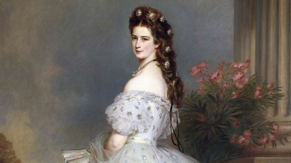 Empress Elizabeth of Austria and Bavaria by Franz Xavier Winterhalter