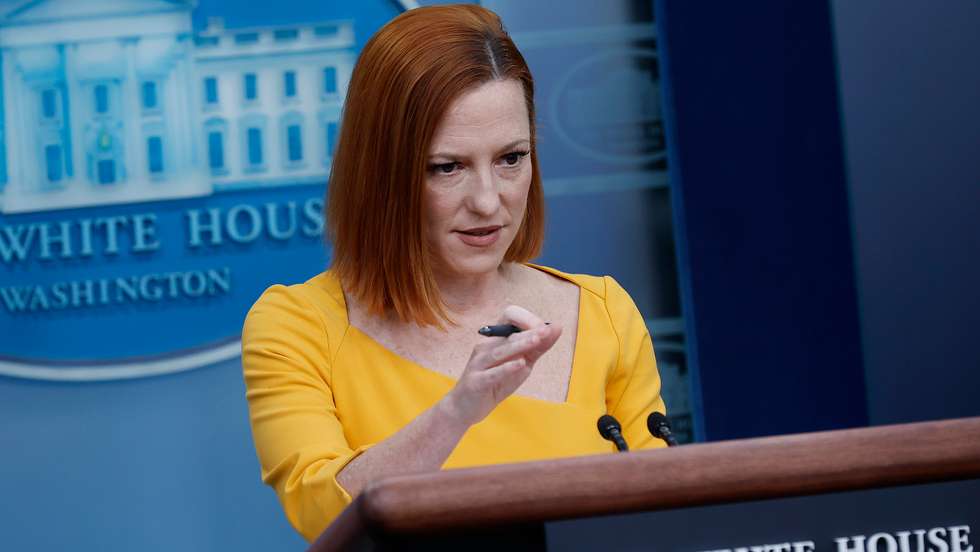 White House Press Secretary Jen Psaki Holds Daily Press Briefing