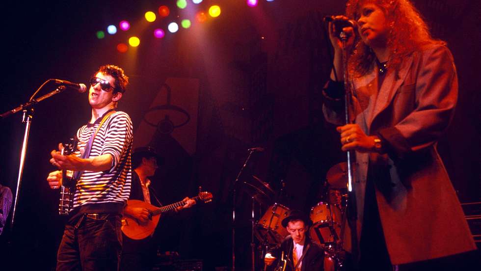Shane Macgowan Of The Pogues With Kirsty Maccoll