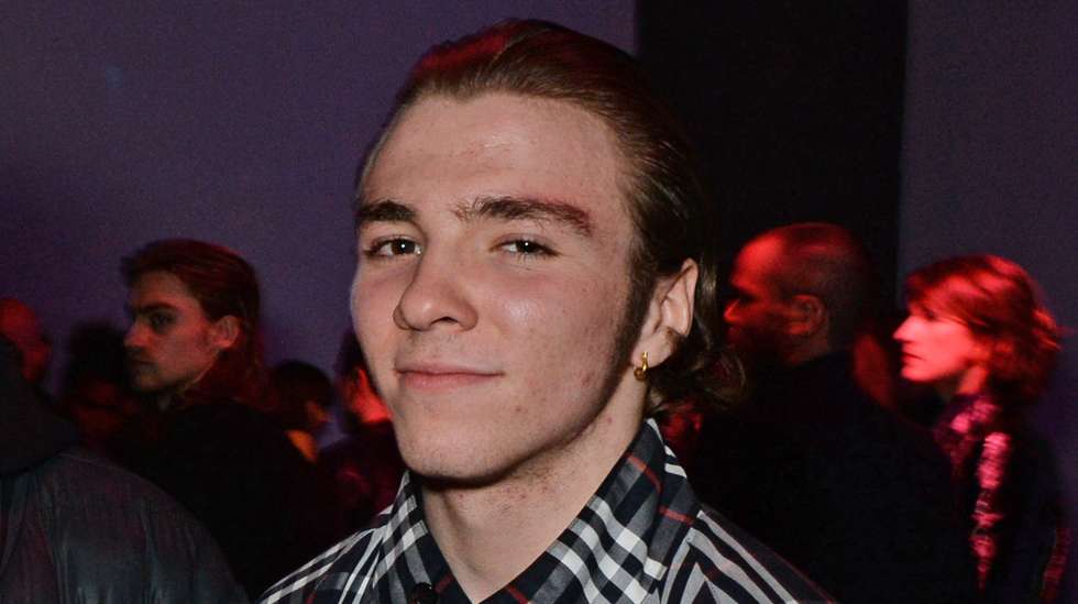 Rocco Ritchie, artista sob o pseudónimo Rhed, filho da Madonna e de Guy Ritchie