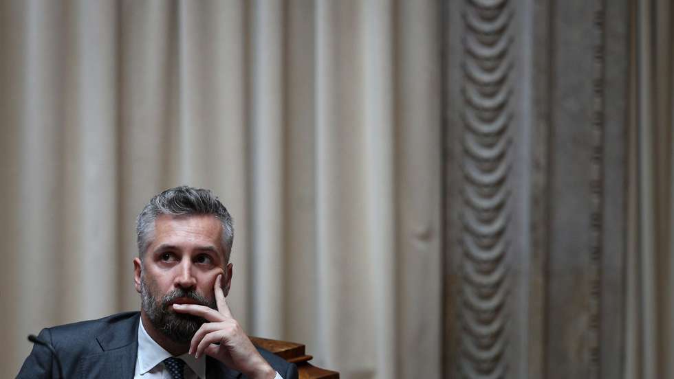 Moção de censura ao Governo promovida pelo partido Chega na Assembleia da República. Ministro das Infraestruturas e da Habitação Pedro Nuno Santos Lisboa, 06 de Julho de 2022. FILIPE AMORIM/OBSERVADOR