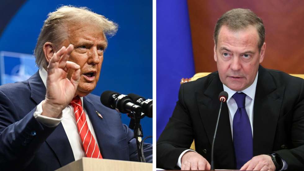 Donald Trump ordenou, esta sexta-feira, que “dois submarinos nucleares sejam posicionados em regiões apropriadas”