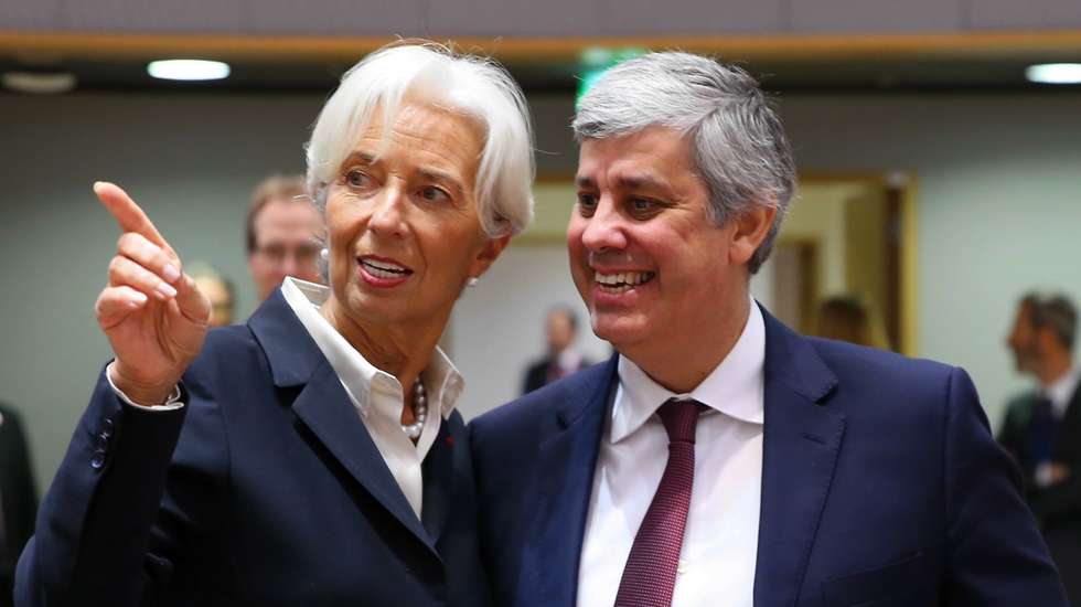 Euro Zone Finance Ministers Meeting in Brussels