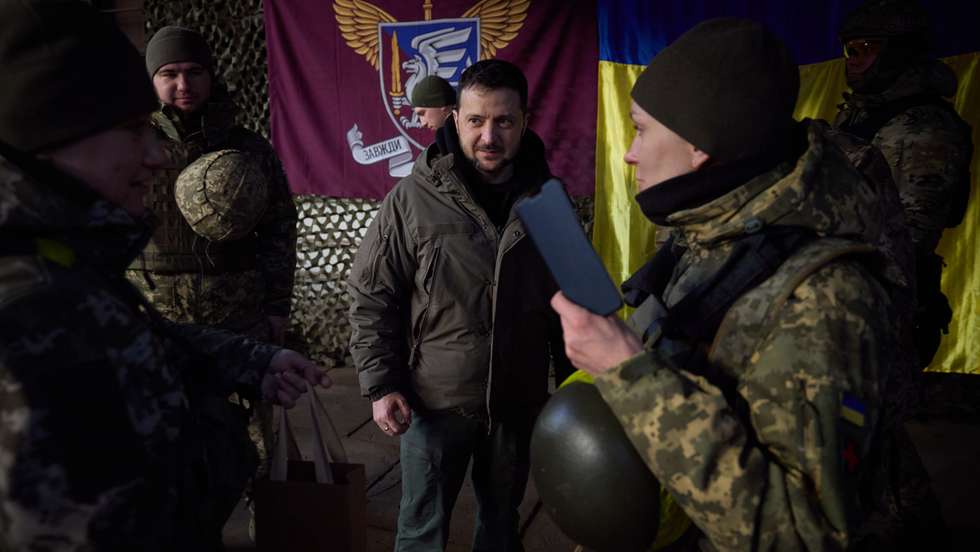 Ukrainian President, Volodymyr Zelenskyy visits Donetskâââââââ